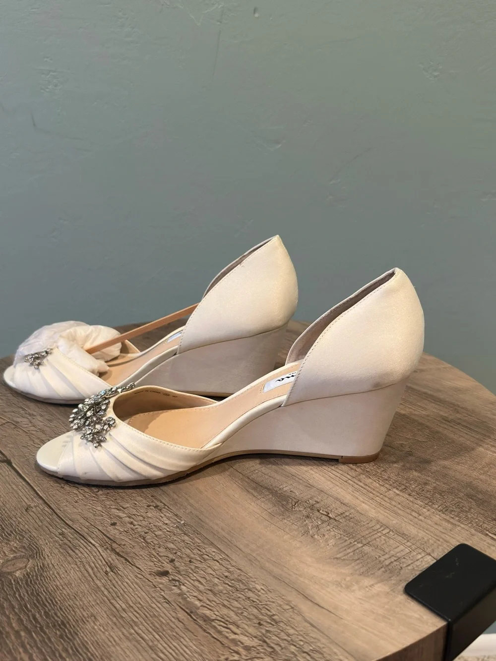 Nina Ivory Luster Bridal Shoes